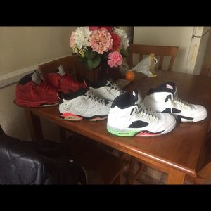 Jordan’s and addias